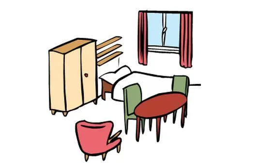 ein Zimmer