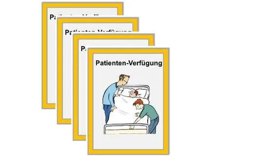 mehrere Kopien einer Patientenverfügung